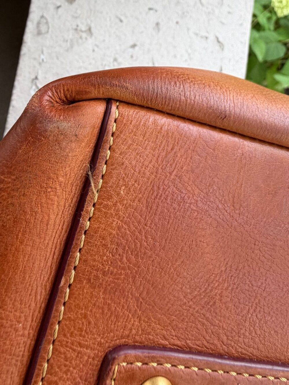 DOONEY & BOURKE Russel Florentine Italy Large Natural Tan Carryall Laptop Bag - Picture 12 of 14